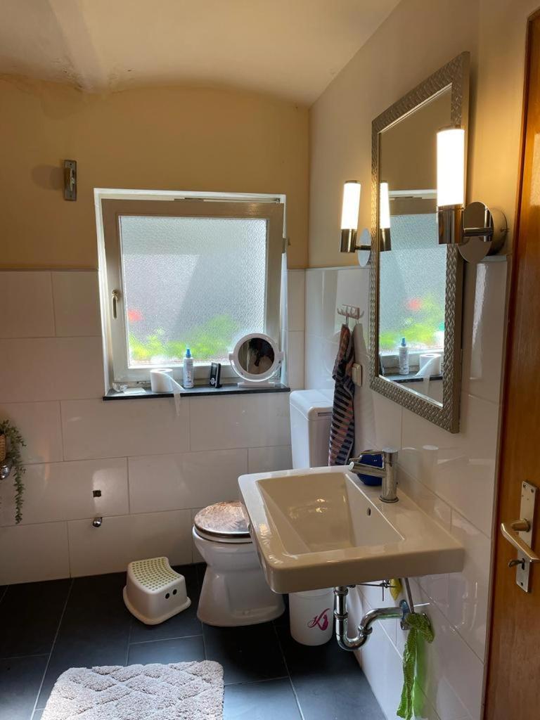 Gaestehaus Linden -Zweibettzimmer Luaran gambar